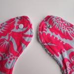 Pink Flambe Baby Bib Large ..
