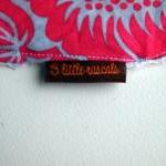Pink Flambe Baby Bib Large ..