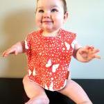 Baby Bib Girl Butterfly Pi..