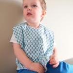 Baby Bib toddler boys blue ..