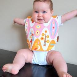 Baby bib summer children trees